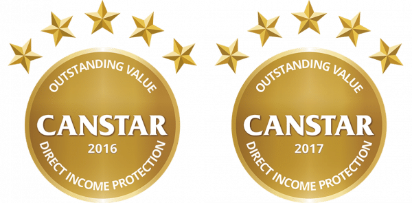 CANSTAR Direct Income Protection Outstanding Value Award - 2016-2017